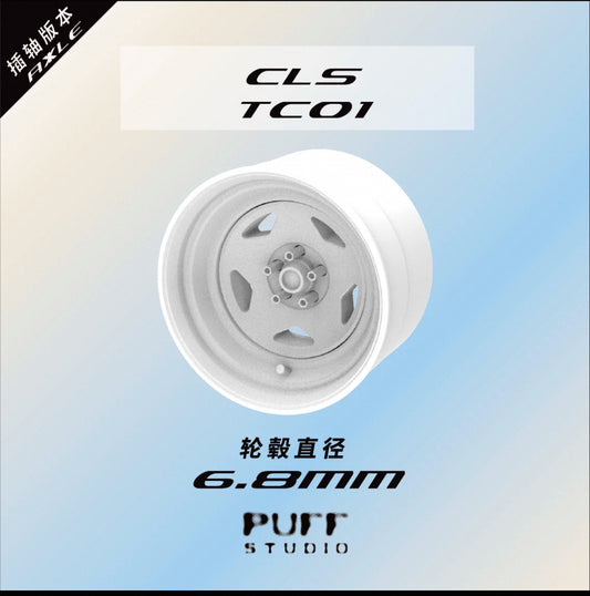 PuffStudio_1/64Scale rims_CLS-TC01_6.8mmAxel resin model